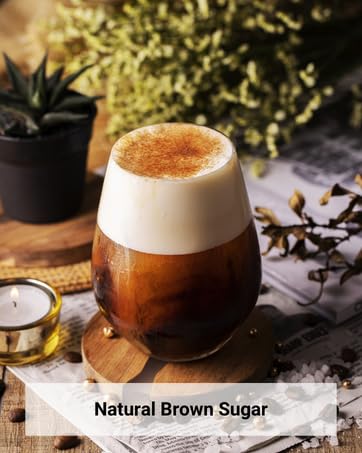 SUN RIGHT Organic Natural Brown Sugar – 100% Pure, Unrefined, Raw Sugar for Baking, Cooking, Sweetening Coffee & Tea, Smoothies, Sauces, and Desserts – Non-GMO, Gluten-Free (2.2lb)