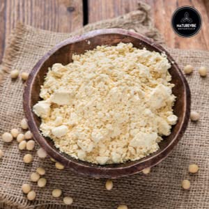 Naturevibe Botanicals Defatted Soy Flour 5lb Premium Quality | Used for Baking and as Thickener