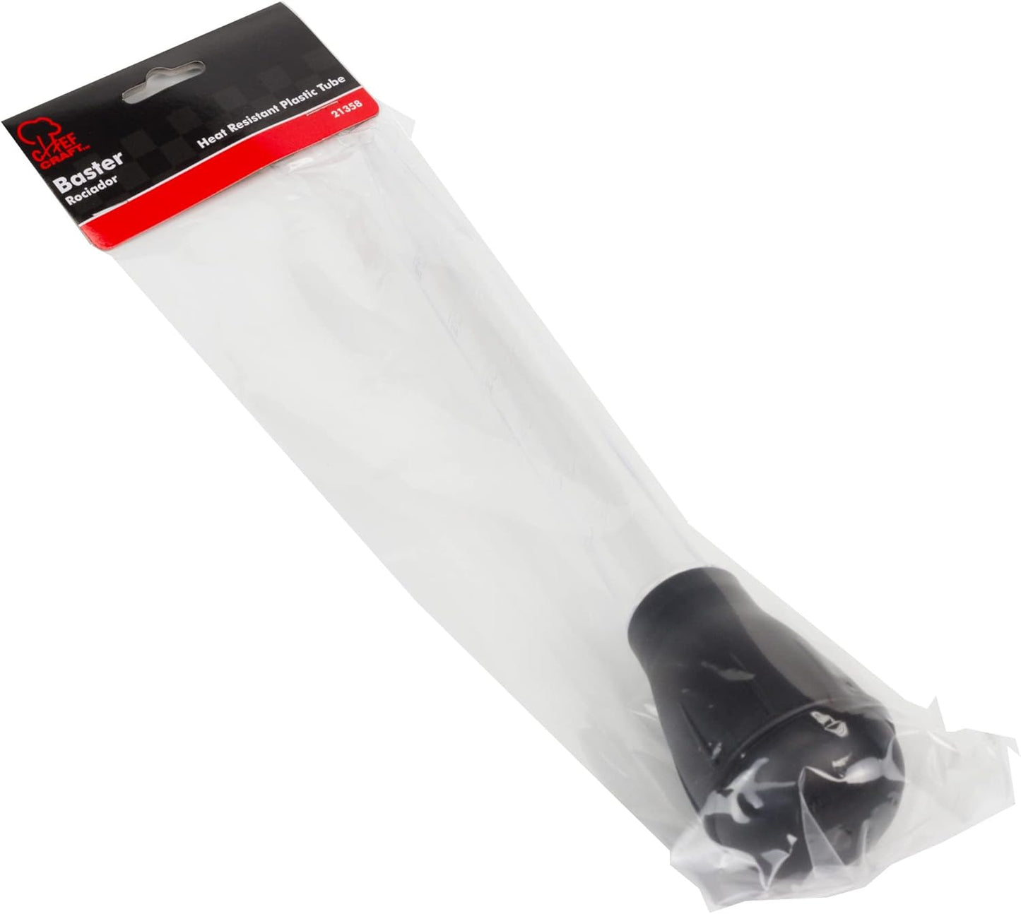 Chef Craft Classic Baster with Clear Tube, 11.5 inches in Length, Black