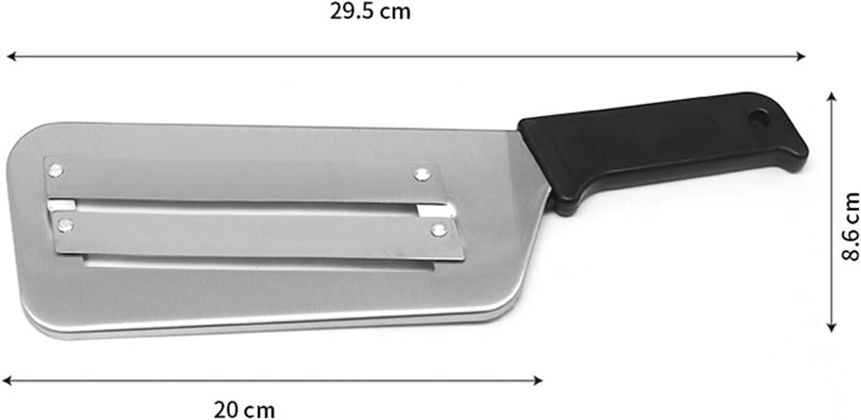 Dual Blade Julienne Cutter, Multifunctional Vegetable Cutter, 2025 Upgraded Stainless Steel Double-Layer Slicer, Cabbage Slicer Shredder, Multifunctional Vegetable Slicer (Red*2)