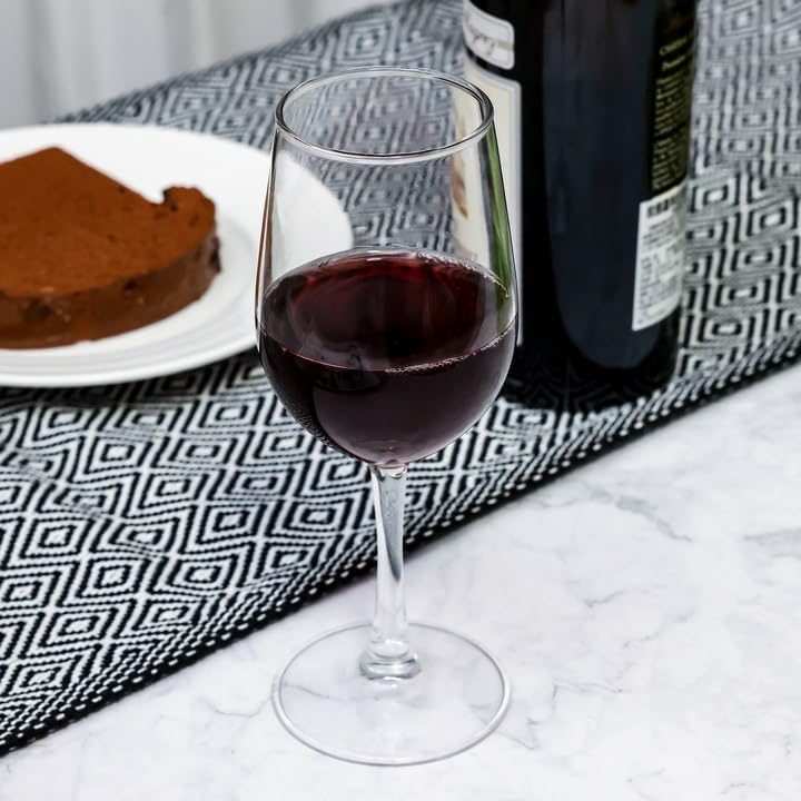 UMI UMIZILI Wine Glasses Set of 8, 12 Ounce Wine Glasses for white or red wine, All Purposed Wine Glass for Any Occasions