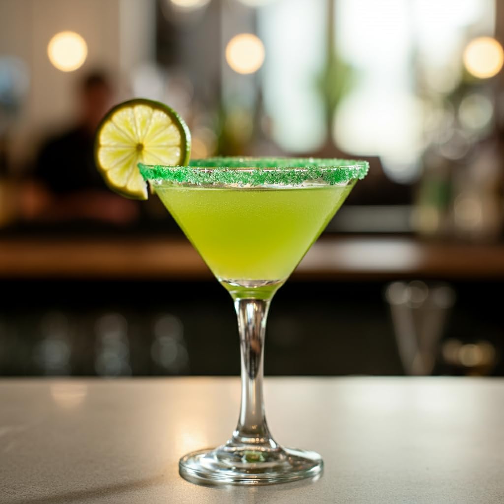 Bakerpan Green Sanding Sugar for Baking & Cookie Decorating - 5 Ounce Edible Green Sugar Sprinkles for Cookies, Cakes, Cocktails (Made In USA)