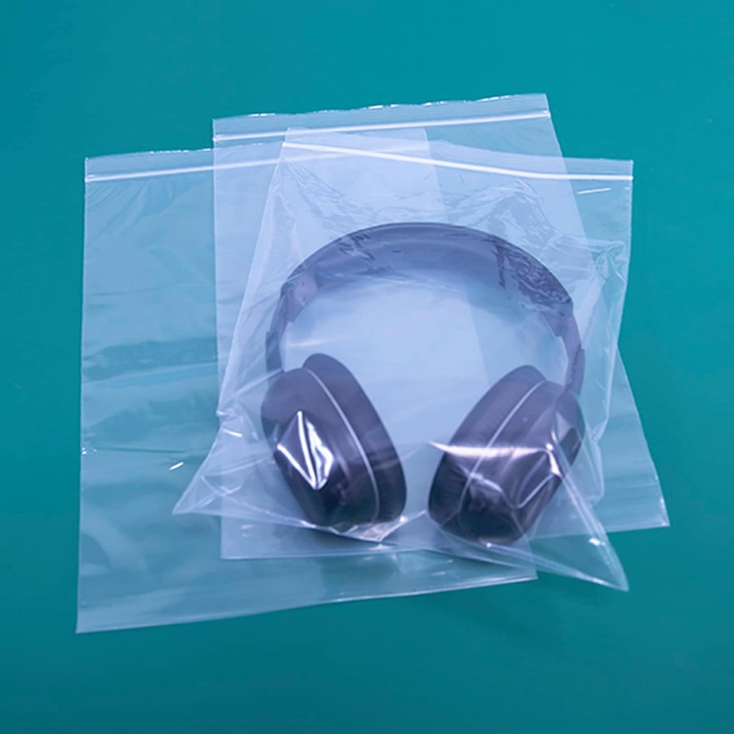 iMailer - 500 Count - 9" x 12" Zip Bags - Clear Reclosable Zip Plastic Poly Bags with Resealable Lock Seal Zipper for Art Prints, A4, Letter Sized Documents, Clothing