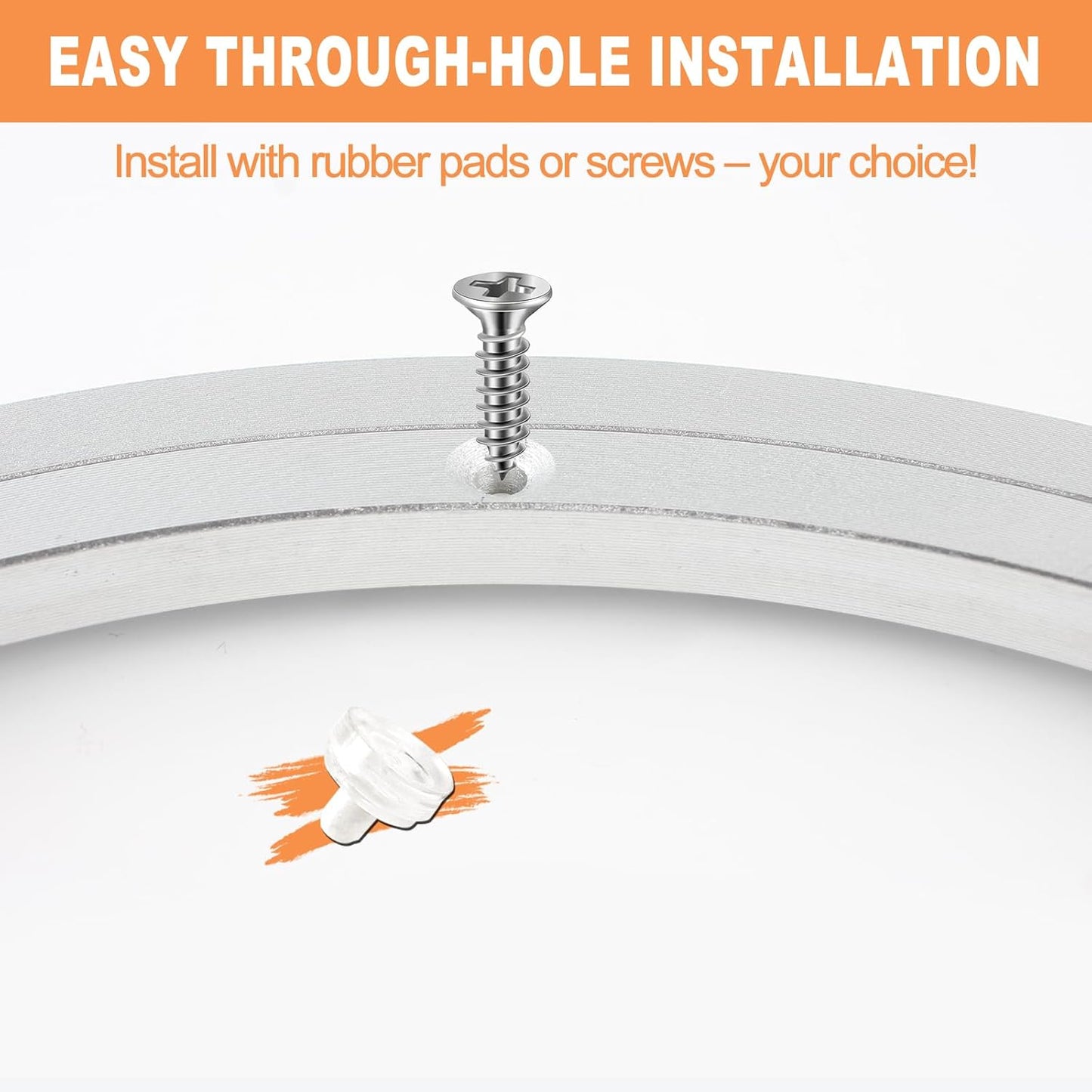 TamBee 20 Inch Lazy Susan Hardware Aluminum Bearing Metal Rotating Turntable Bearing Swivel Plate Hardware Lazy Susan Bearing Lazy Susan Parts Lazy Susan Mechanism Lazy Susan Kit Lazy Susan Base Only