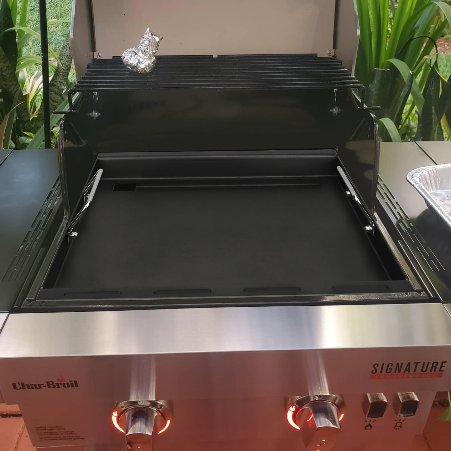 Full Size Griddle Inserts for Charbroil Performance 2 Burner 463630021 463660421 463630422 463660021 463655621, Flat Top Griddle for Char-Broil Advantage 463631410 463251414 463672019 Grill