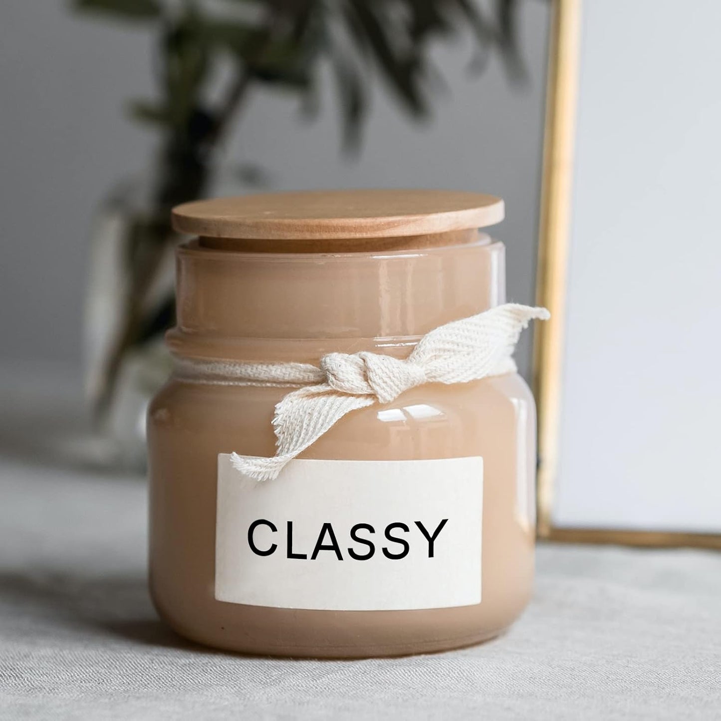 CLASSY 2" x 1" Direct Thermal Labels, Barcode & Return Address, Compatible with Zebra & Rollo Printers (1300 Labels)