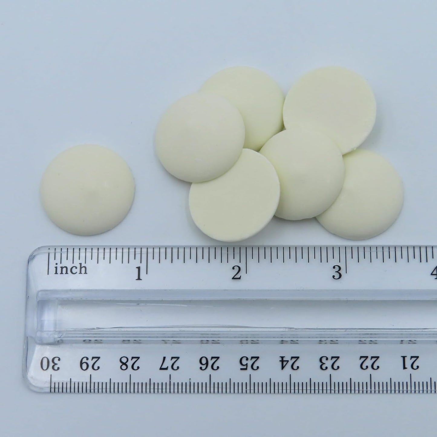 MERCKENS Coating Wafers, Melting Chocolate, Super White, 1 Pound Package