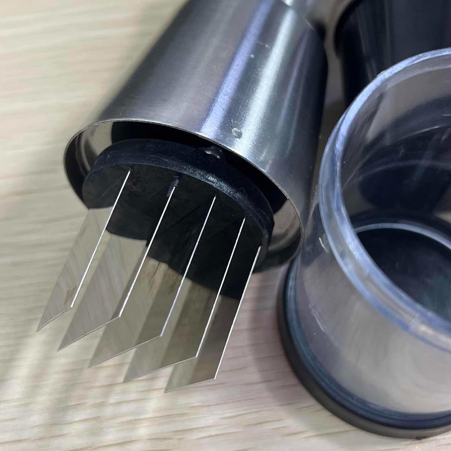 Mini Manual Food Chopper Manual Pressed Chopper,Stainless Steel Pressed Garlic Choppers Multi-functional Garlic Press,for Mincing Garlic,Peppers,Onions