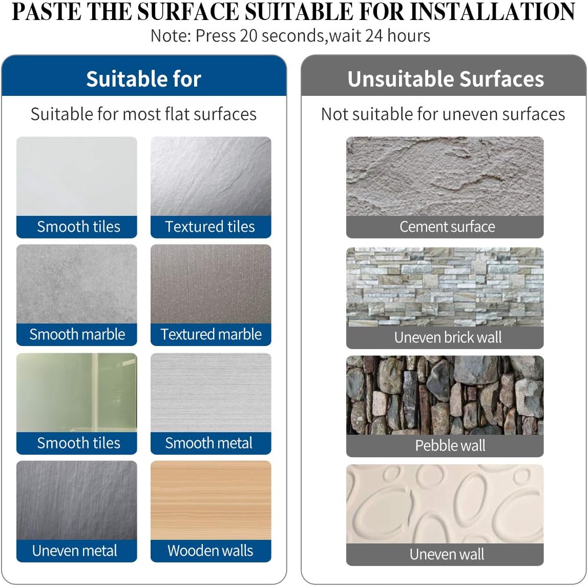 theaoo Paper Towel Holder - Under Cabinet Paper Towel Holder for Kitchen, Adhesive Paper Towel Roll Rack for Bathroom Towel, Wall Mounted Matte Black Paper Towel Rack, SUS304 Stainless Steel