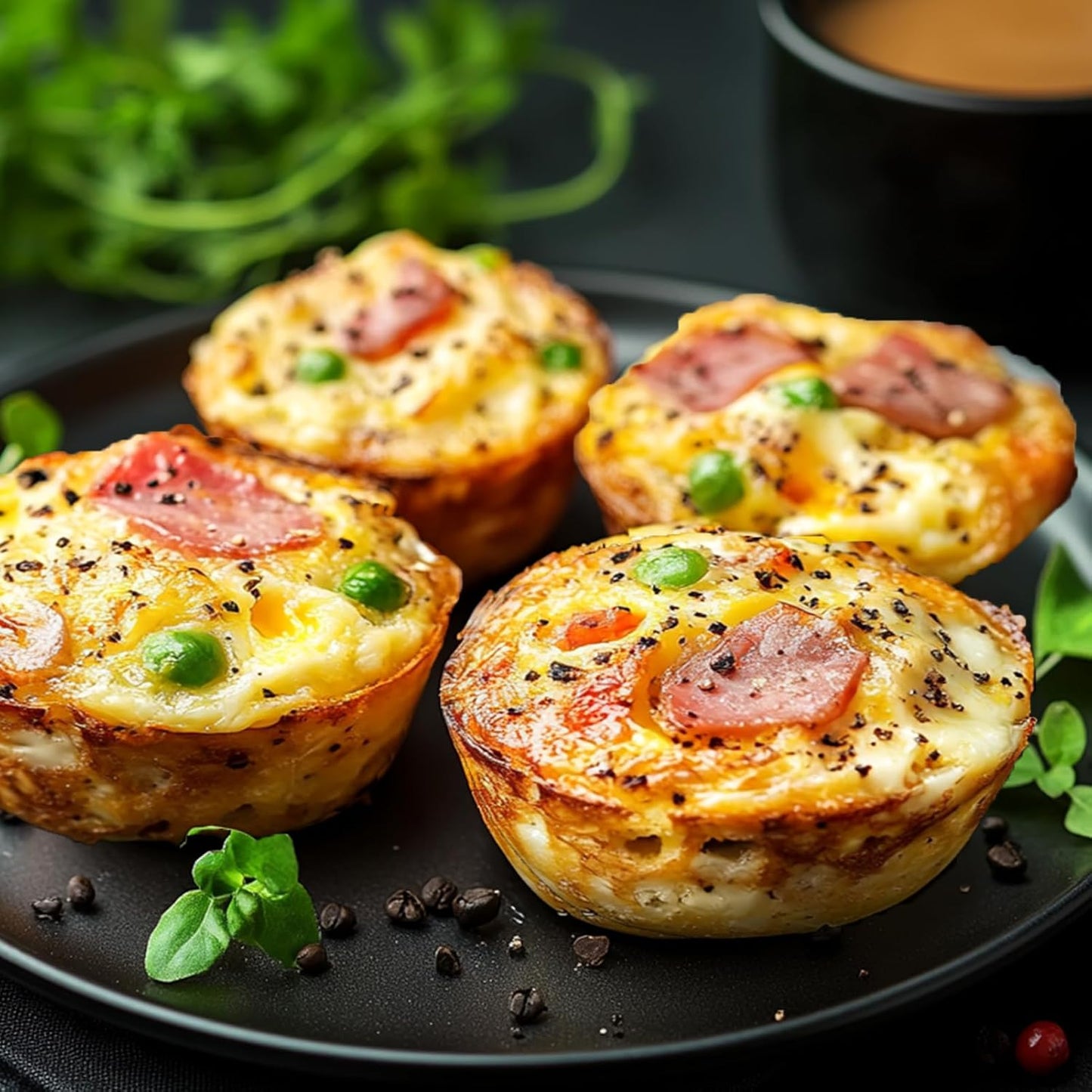 Palksky Silicone Egg Molds for Oven Baking, 3 Pcs 6-Cavity Silicone Egg Bite Molds for Breakfast Sandwiches, Non-Stick 3" Muffin Top Pans/Whoopie Pie Pan