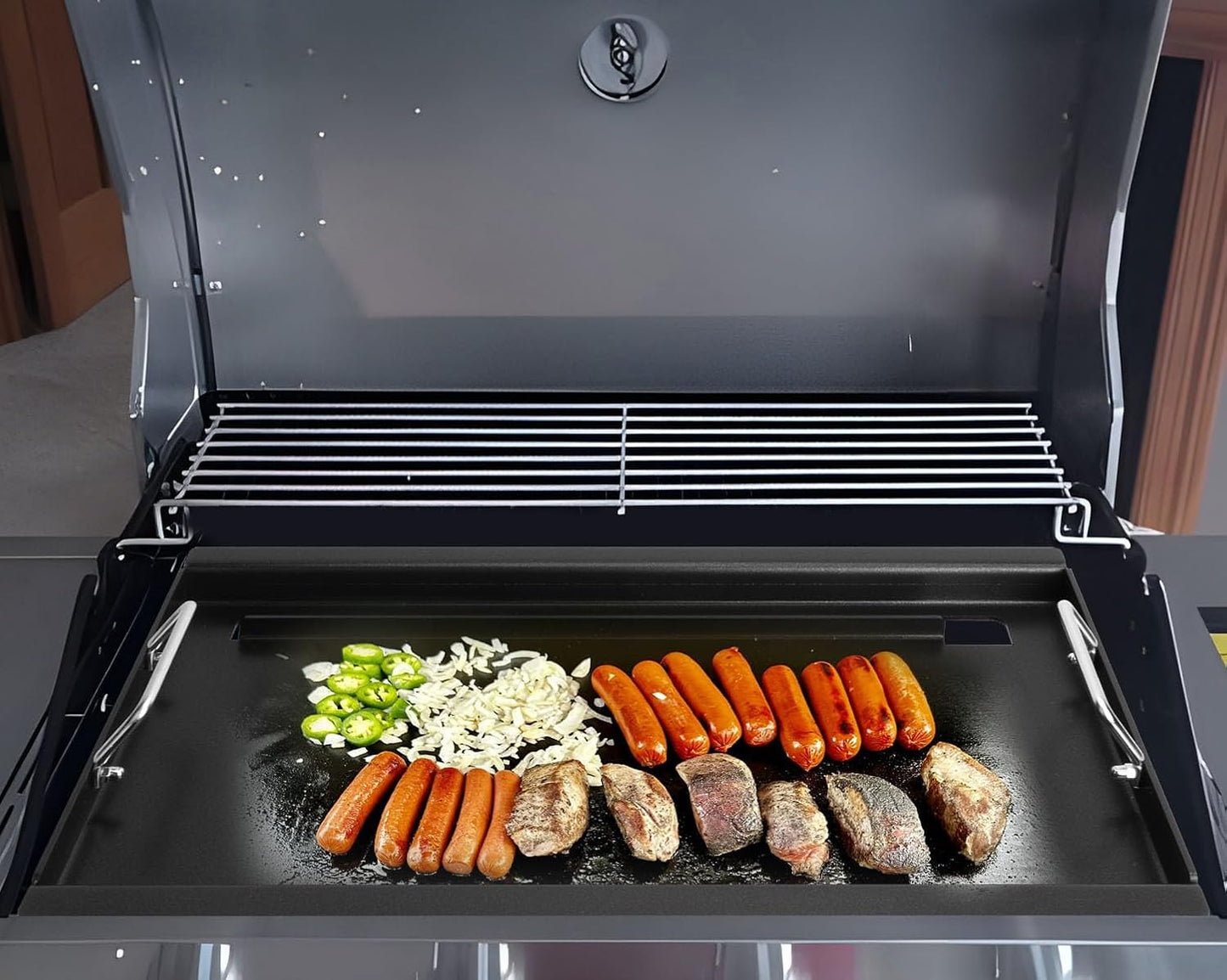 Full-Size Griddle Inserts for Charbroil Performance Convective 3 Burner 463228622 463732623, Flat Top Griddle for Charbroil Grill 463732823 463732923, Replacement Parts for G426-0005-W1