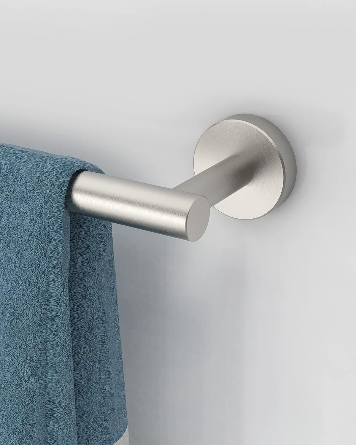 18 Inches Brushed Grey Towel Bar for Bathroom Kitchen Hand Towel Holder Dish Cloths Hanger SUS304 Stainless Steel RUSTPROOF Wall Mount (Brushed Grey 18-inch Center to Center)