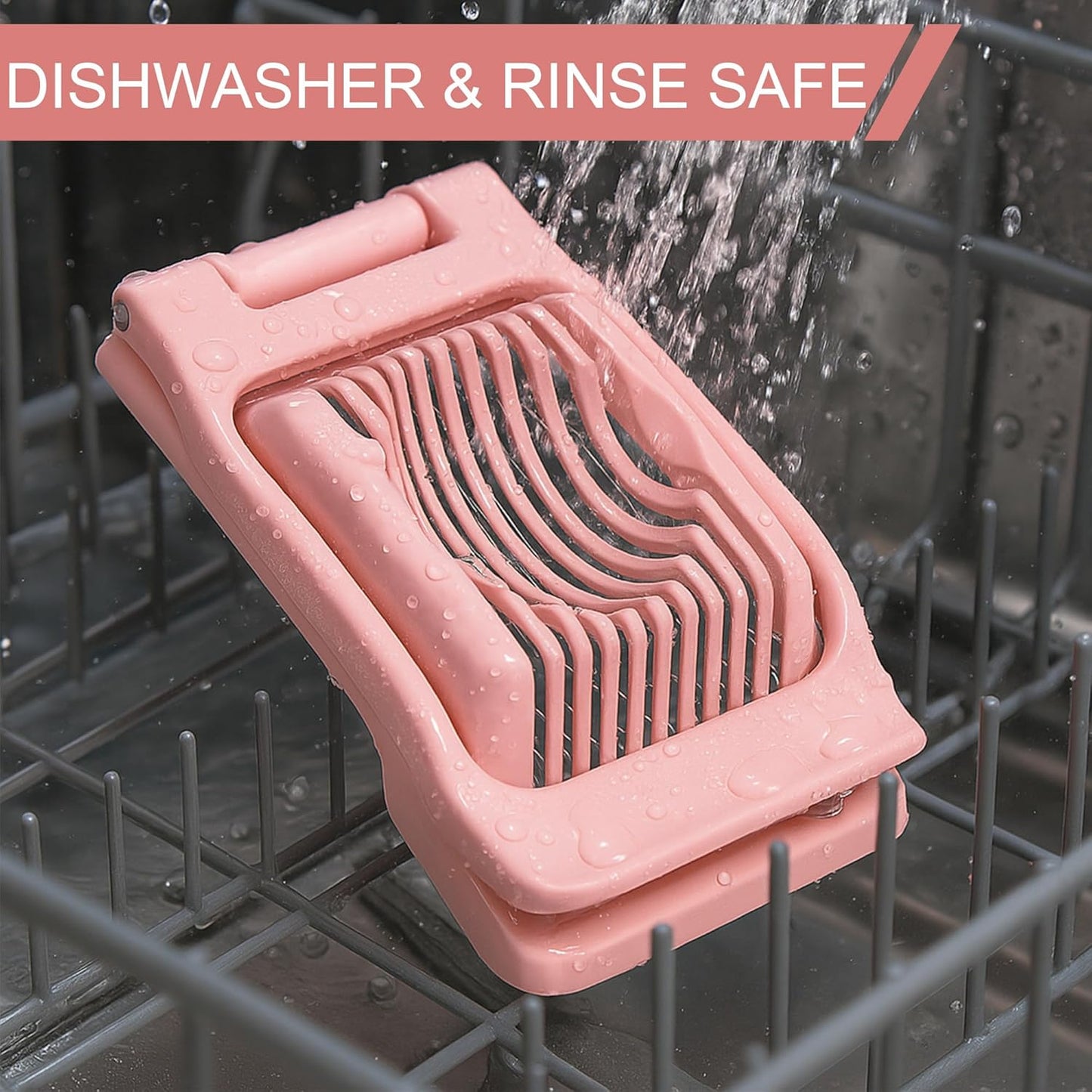 Egg Slicer for Hard Boiled Eggs Egg Cutter Strawberry Dicer for Kitchen Home Use