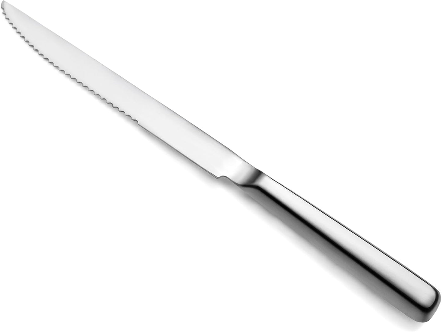 New Star Foodservice Hollow Handle Notched Serving Spoon (Silver, Bread Knife (13-Inch))