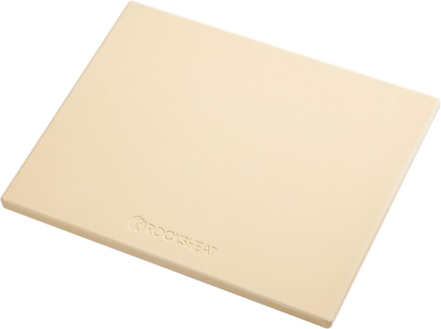 Pizza Stone, Cordierite Pizza Pan for Oven Grill and BBQ, Rectangular Large 15" × 12" Baking Stone for Bread, Thermal Shock Resistant, Durable Cooking Stone