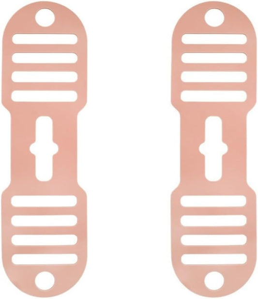 Silicone Lid Lock Strap for Crockpot Slow Cooker (6/7/8 Quart) - Universal Crockpot Lid Holder & Rubber Strap Alternative | Heat-Resistant, No-Spill Design Transport Accessories (Pink 2PCS)