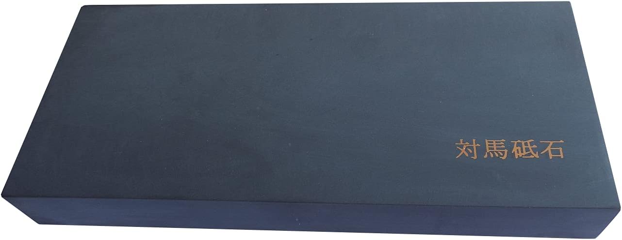 Natural Sharpening Honing Stone Waterstone Knife Chisel Plane Blade Razor Sharpener (L (H))