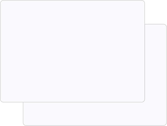 Gartful 2Pcs Extra Large Silicone Mats for Countertop, 28" by 20" Multipurpose Mat, Counter Table Protector, Desk Saver Pad, Placemat Nonstick Nonskid Heat-Resistant Pad, Translucent