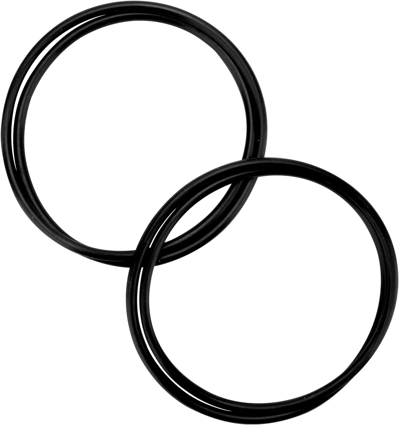 Black Lid Latch Strap Rubber Band Fit for Hamilton Beach Crock Pot Slow Cooker 6, 7, and 8 quart models, including 33167, 33172, and 33176（2PC）