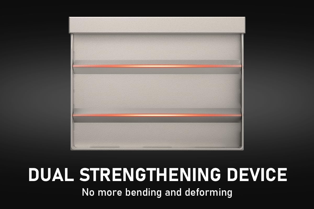 Utheer 17" x13" Nonstick Cast Iron Griddle for Gas Grill, Cooking Griddle Pan for Outdoor Gas Grill, Muti-Purpose Cooking Flat Top Plate for Weber, Nexgrill, Charbroil, Camp Chef, Kenmore