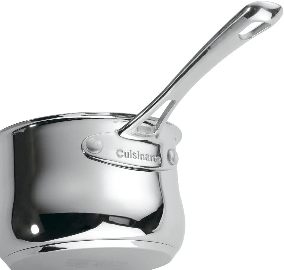 Cuisinart 419-14 Contour Stainless 1-Quart Saucepan with Cover
