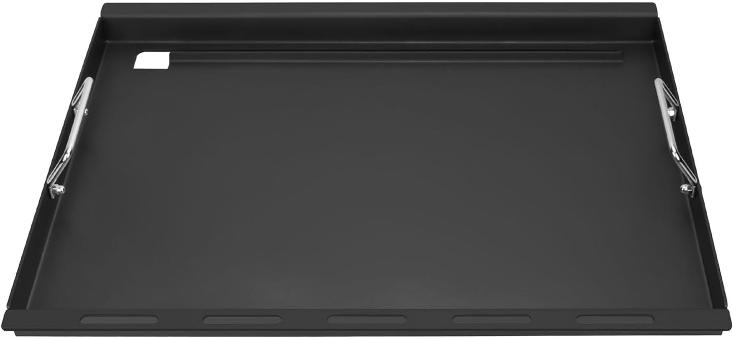 Full-Size Griddle Inserts for Weber Genesis 300 Gas Grill, Griddle for Weber Genesis 300 Series E-310 E-320 E-330 S-310 S-320 S-330 EP-310 EP-320 EP-330 CEP-310 CEP-330, Replace for 7524 Grate