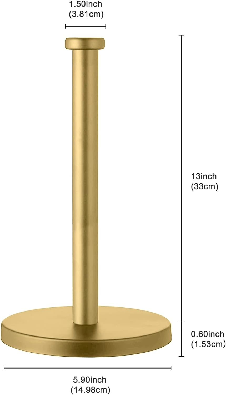 Paper Towel Holder, Gold Paper Towel Holder, Paper Towel Holder Countertop, Paper Towel Holder Gold, Paper Towel Holder Countertop Gold, Kitchen Paper Towel Holder.…