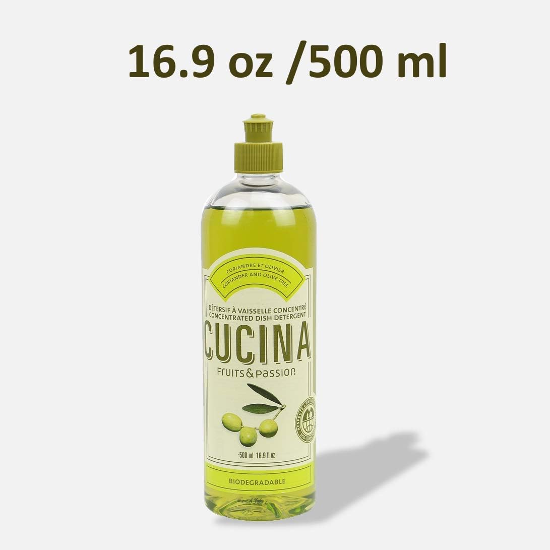 Coriander and Olive Cucina Dish Detergent 500ML