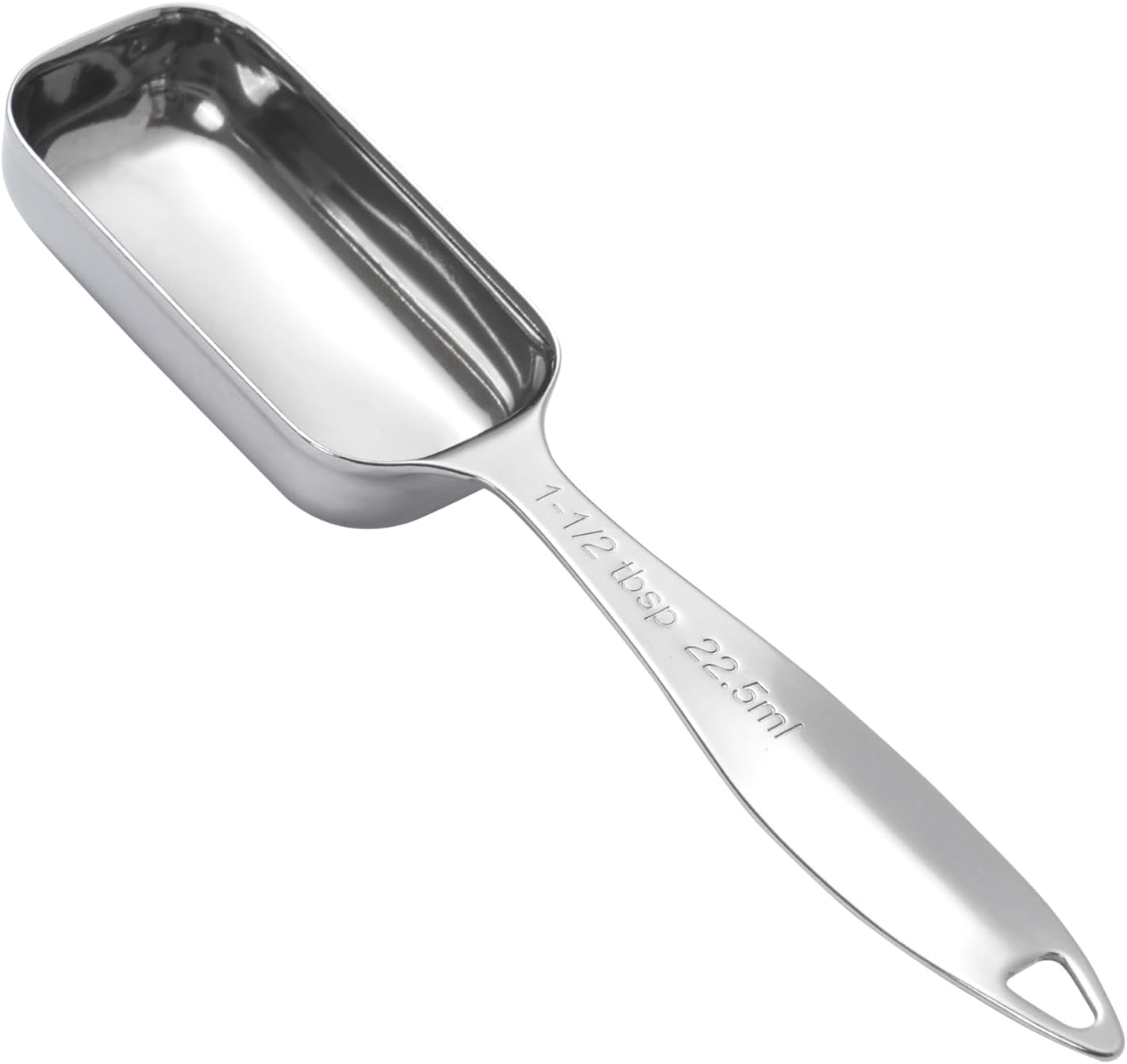 1PCS 1-1/2tbsp (22.5ml) Single Measuring Spoon, Individual Stainless Steel Long Handle Measure Teaspoon Only