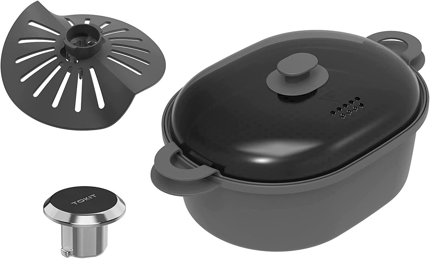 TOKIT Omni Cook C2 Accessories - Steamer Set, Blade Cover and Slow Cook Plug
