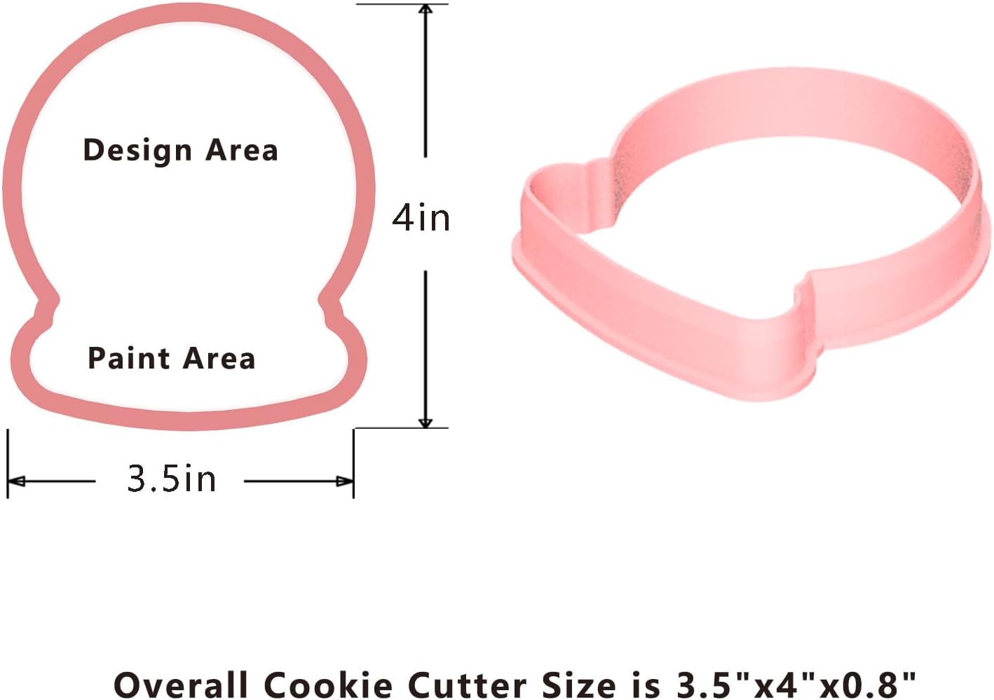 Cookie Cutter and Stencil Set Bundle Kit PYO Cookies Paint Your Own Diy Bakery Fondant Sugar Happy Birthday Wedding Baby Candle Kids Painting Coloring Pages Comb (Winter)