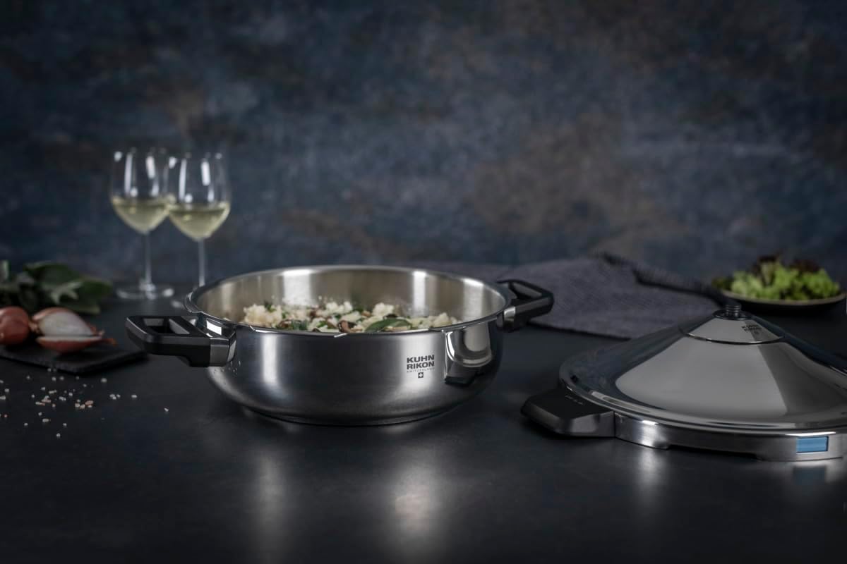 Kuhn Rikon Hotel Pressure Braiser, 5-qt, Stainless