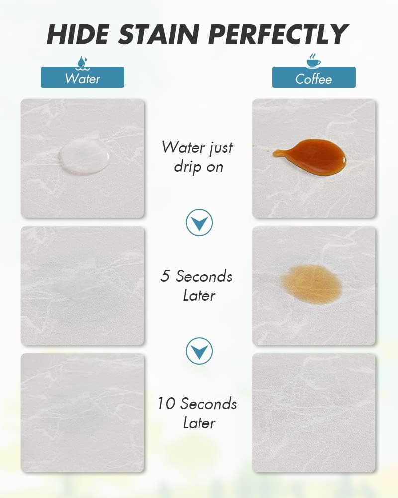 AMOAMI Coffee Mat - Hide Stain, Rubber Backed, Absorbent Dish Drying Mat for Kitchen Counter - Fits Under Coffee Maker & Machine, Dish Rack