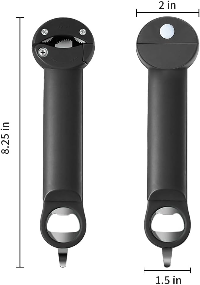 Bottle Opener Jar Opener for Weak Hands, Arthritic Hands, Seniors,Low Strength and Children with Beer Opener