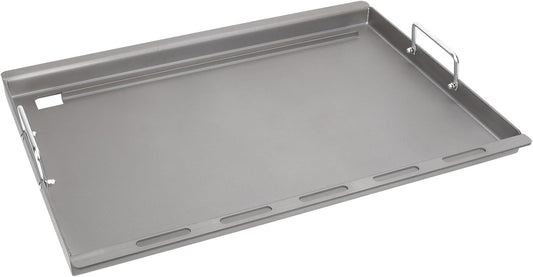 Full Size Griddle Insert for Weber Genesis 300 Grill E-310 E-320 E-330, Genesis S-310 S-320 S-330, Genesis EP-310 EP-320 EP-330 CEP-310 CEP-330, Flat Top Griddle Plate Replace for Weber 7524 Grate*2