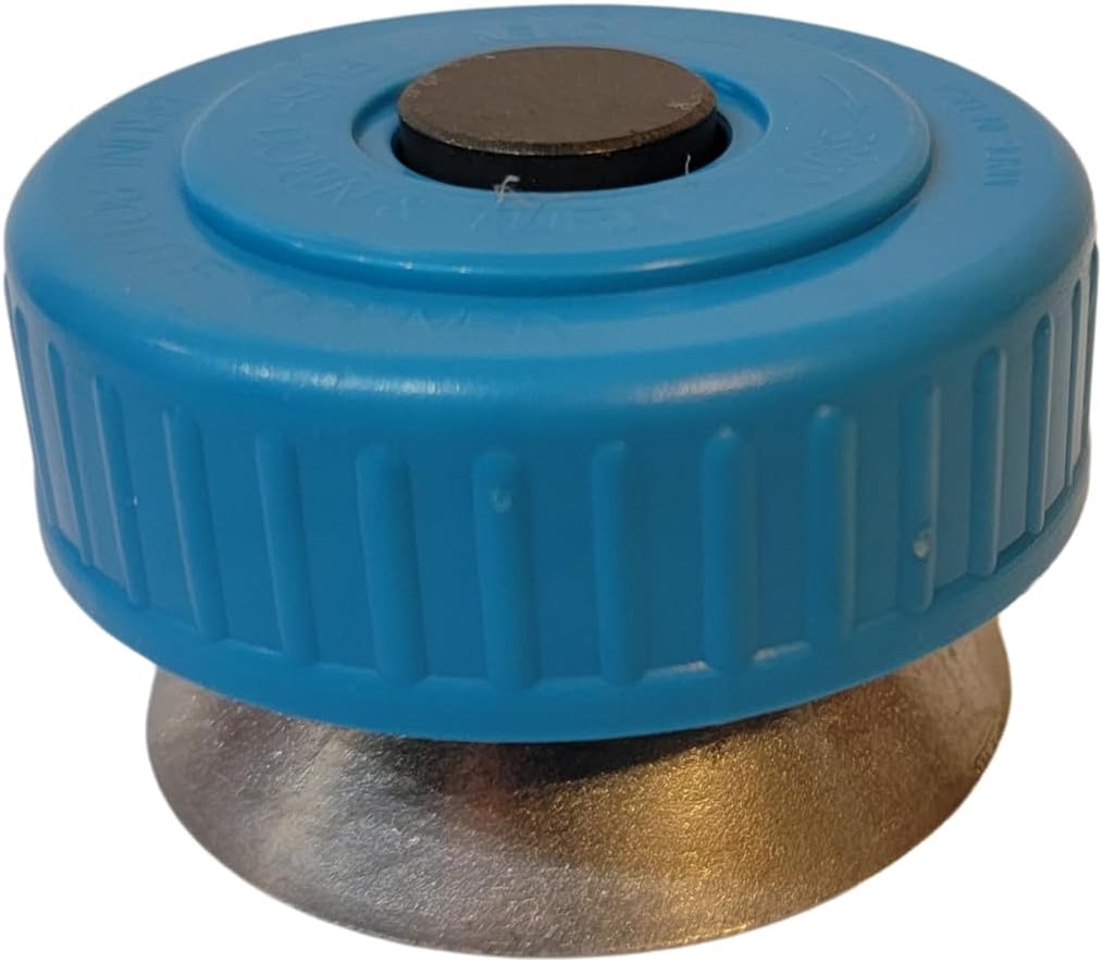 Bruni Multifunction Bottle Opener – Medicine Safety Cap Can Bottle Opener Easy to Use for Children, Weak Hands, Elderly and Arthritis Sufferers (Blue)