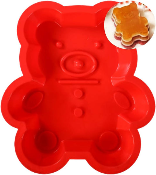 11 inch Silicone Bundt Cake Pan, Non-Stick Silicone Fluted Pans, ome Baking DIY Cake Mold for Cake, Jelly, Bread, Chocolate, Para Gelatinas (1 Pack)