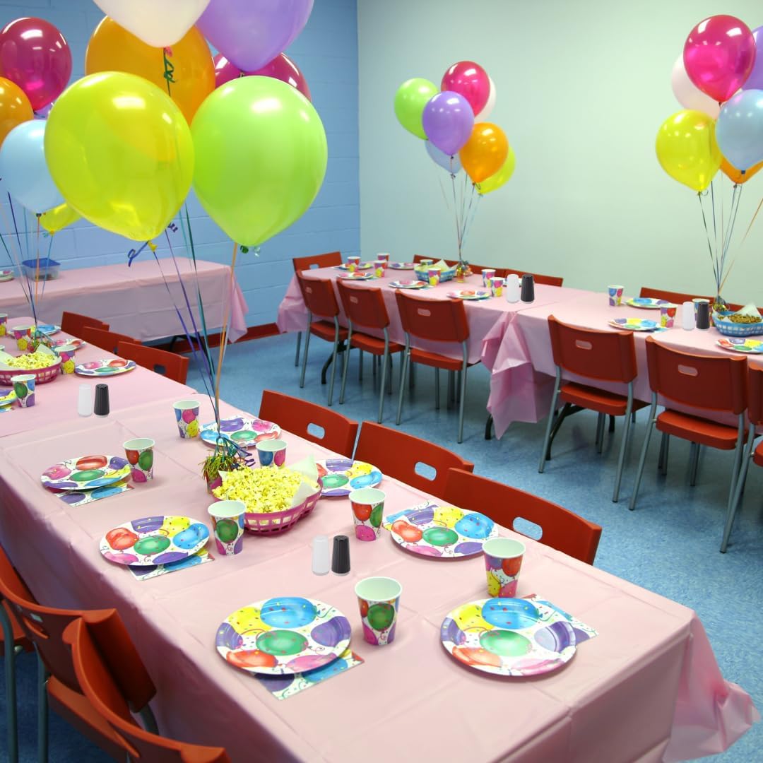 Disposable Salt and Pepper Shakers by Global Basics - Plastic Shaker Sets for Parties, Restaurants, Picnics, Cookouts - Prefilled Salt and Pepper Shakers with 4oz. Salt, 1.5oz. Pepper - 24-Pack