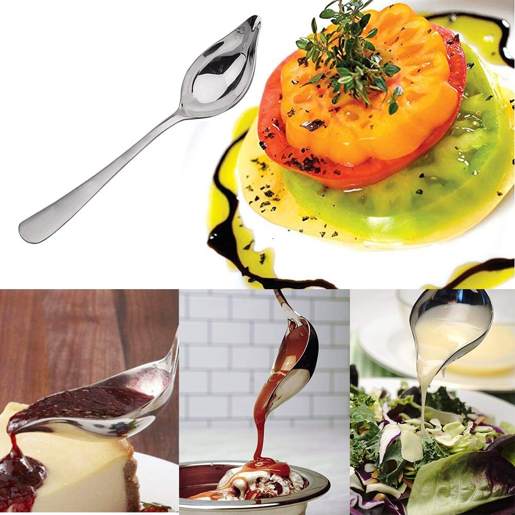 Culinary Specialty Tools,Professional Chef Plating Kit, 7 Piece, Stainless Steel