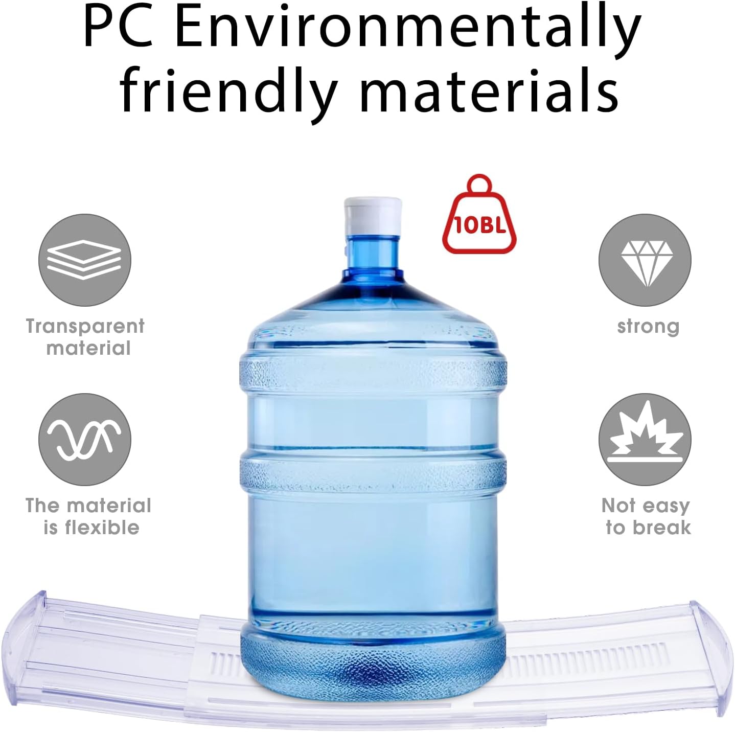 8 Pack Adjustable Drawer Dividers for Clothes,5" High Expandable From 13-22" Clear Drawer Organizers, PC Plastic Separators for Dresser/Bedroom/Bathroom/Kitchen/Office Storage