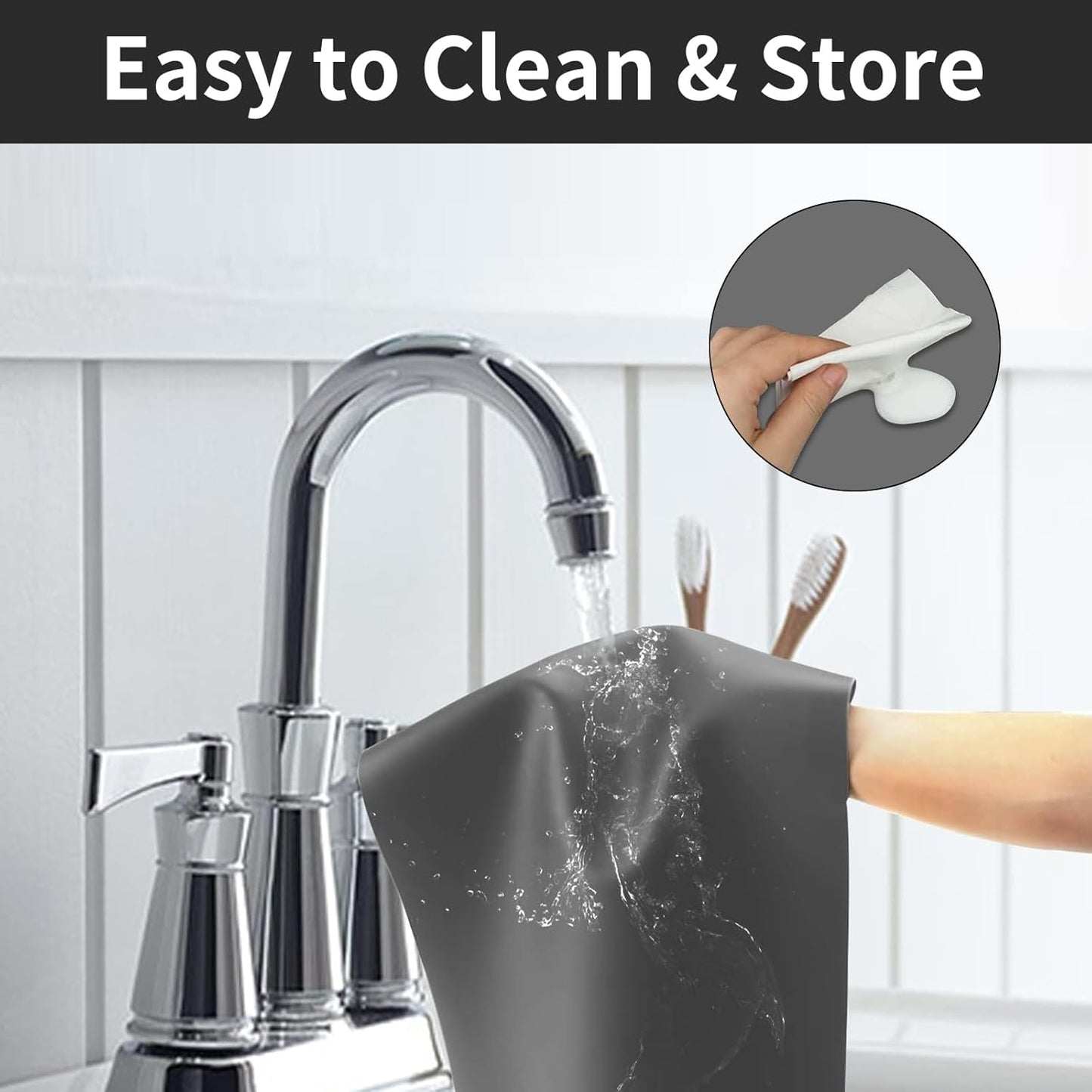 Extra Large Silicone Mat, 78.7”x 23.6”Non-Slip Heat Resistant Mats, Thicken Kitchen Countertop Protector Mat, Cuttable Waterproof Protector Mat for Kitchen Counter or Crafts (Light Grey)