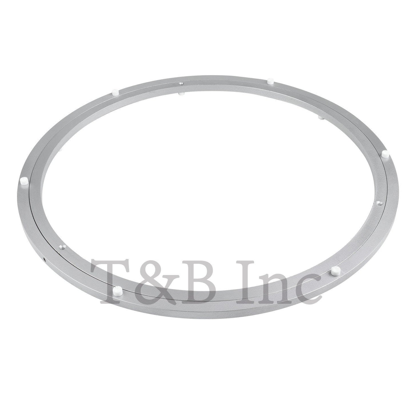 TamBee 24 Inch Lazy Susan Hardware Aluminum Bearing Metal Rotating Turntable Bearing Swivel Plate Hardware Lazy Susan Bearing Lazy Susan Parts Lazy Susan Mechanism Lazy Susan Kit Lazy Susan Base Only