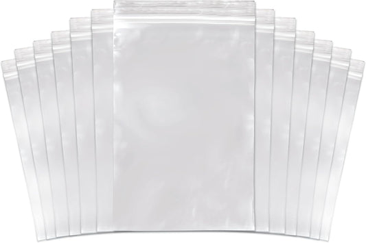 SNL | 4" X 6" - 2 MIL - 1,000 Bags | Medium | Strong | Zipper Lock Reclosable, Clear, Disposable, Plastic Bags, For Food and Storage