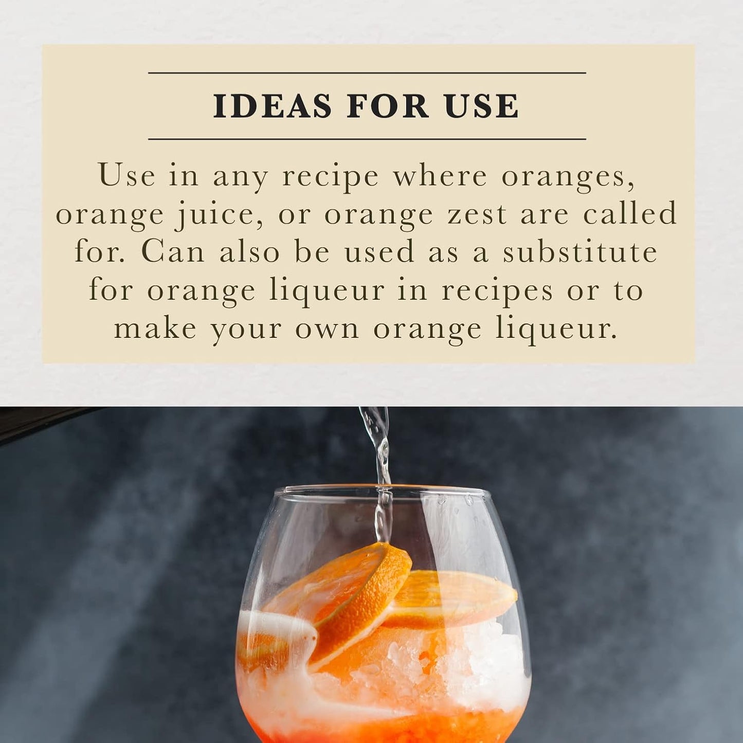 Cook's Pure Orange Extract From Florida Oranges | For Ice Cream, Cakes, Breads, Cookies and Drinks, 8 oz