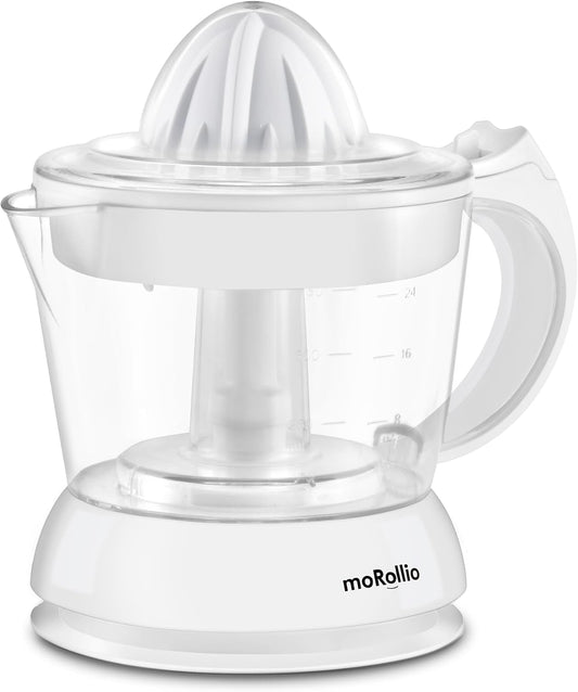 Electric Citrus Juicer, Compact Space-Saving Orange Juicer, 24oz | Adjustable Pulp Control, for Oranges, Grapefruits, Lemons and Limes