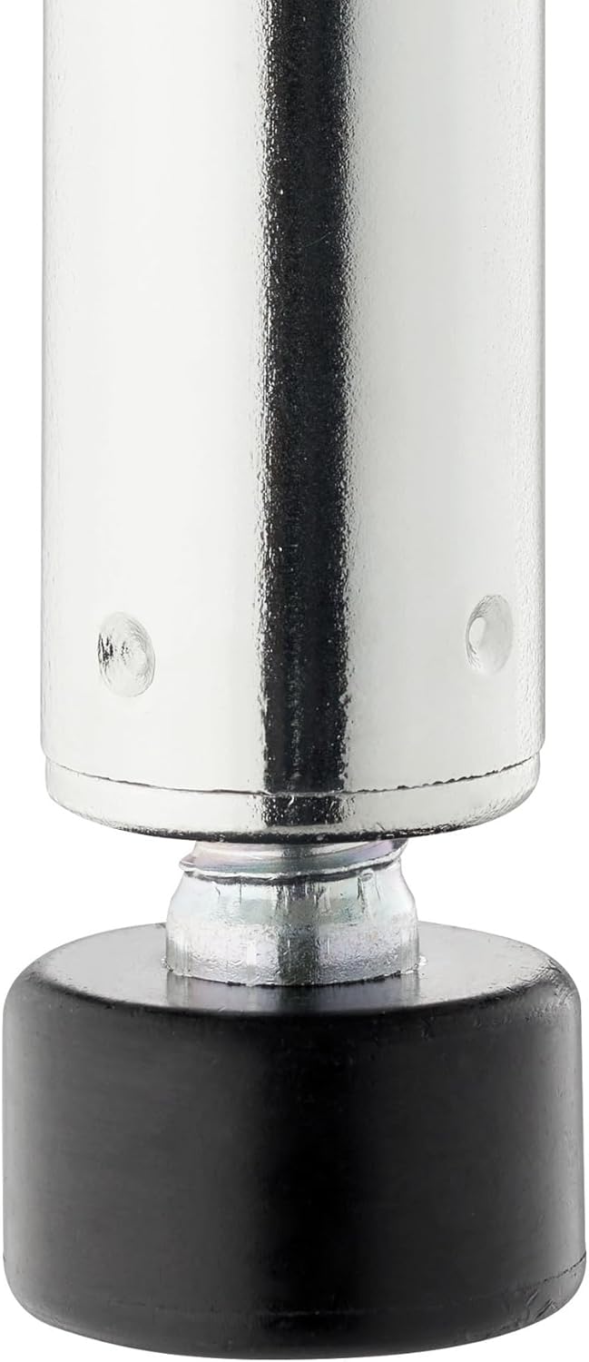 5-Tier Adjustable Wire Shelving with Wheels, Corner Wire Shelf Rack for Kitchen Organization, Garage Storage, 400 to 2000lb Capacity, NSF Certified, 27”x27 x18”x72”, EcoStorage Chrome