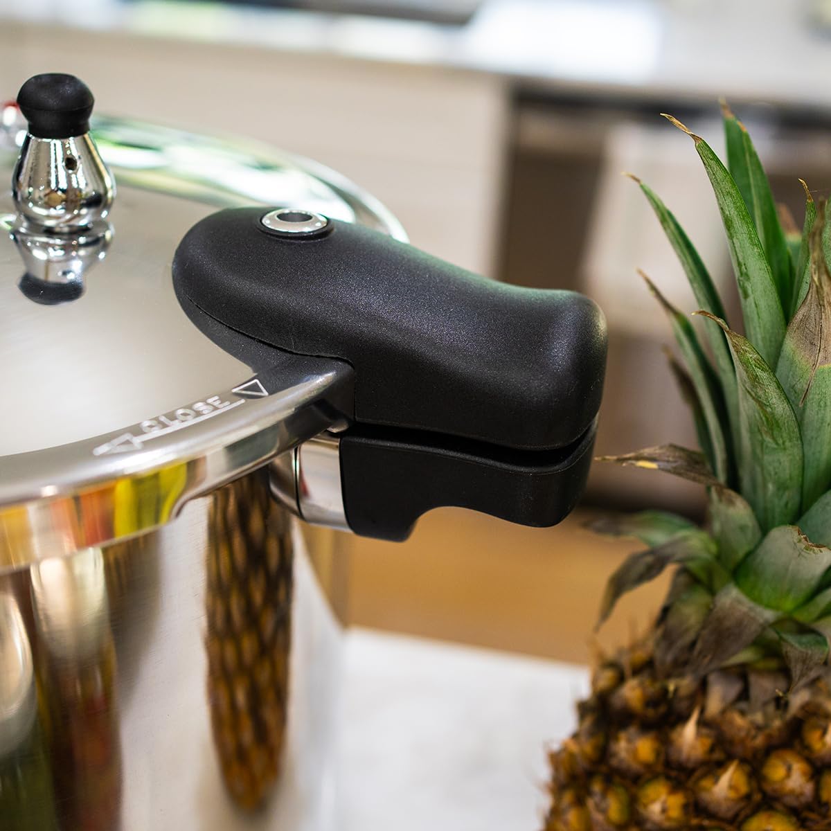 Barton Pressure Canner 22-Quart Capacity Pressure Cooker Built-in Pressure Gauge with (1) Rack, Aluminum Polished