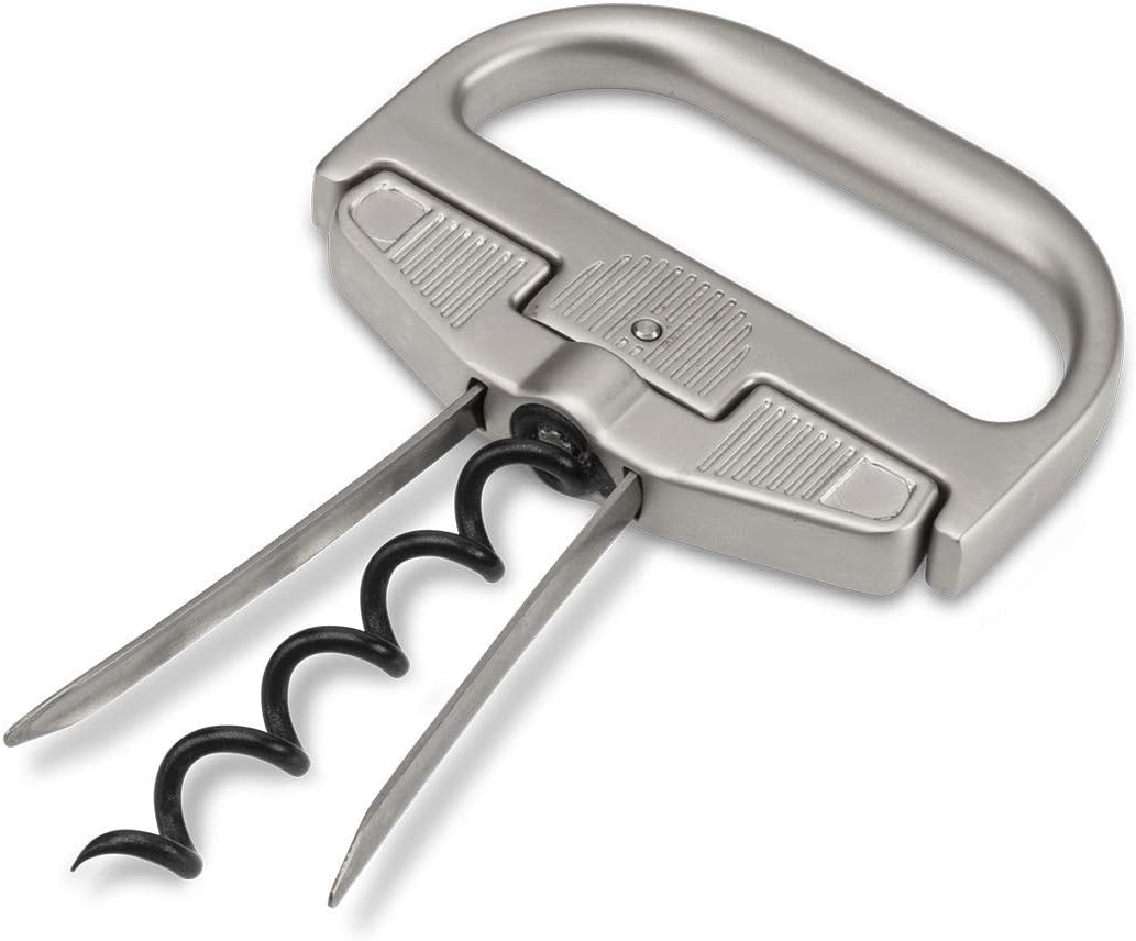 The Durand® two part device to successfully remove older and fragile wine corks whole and intact.