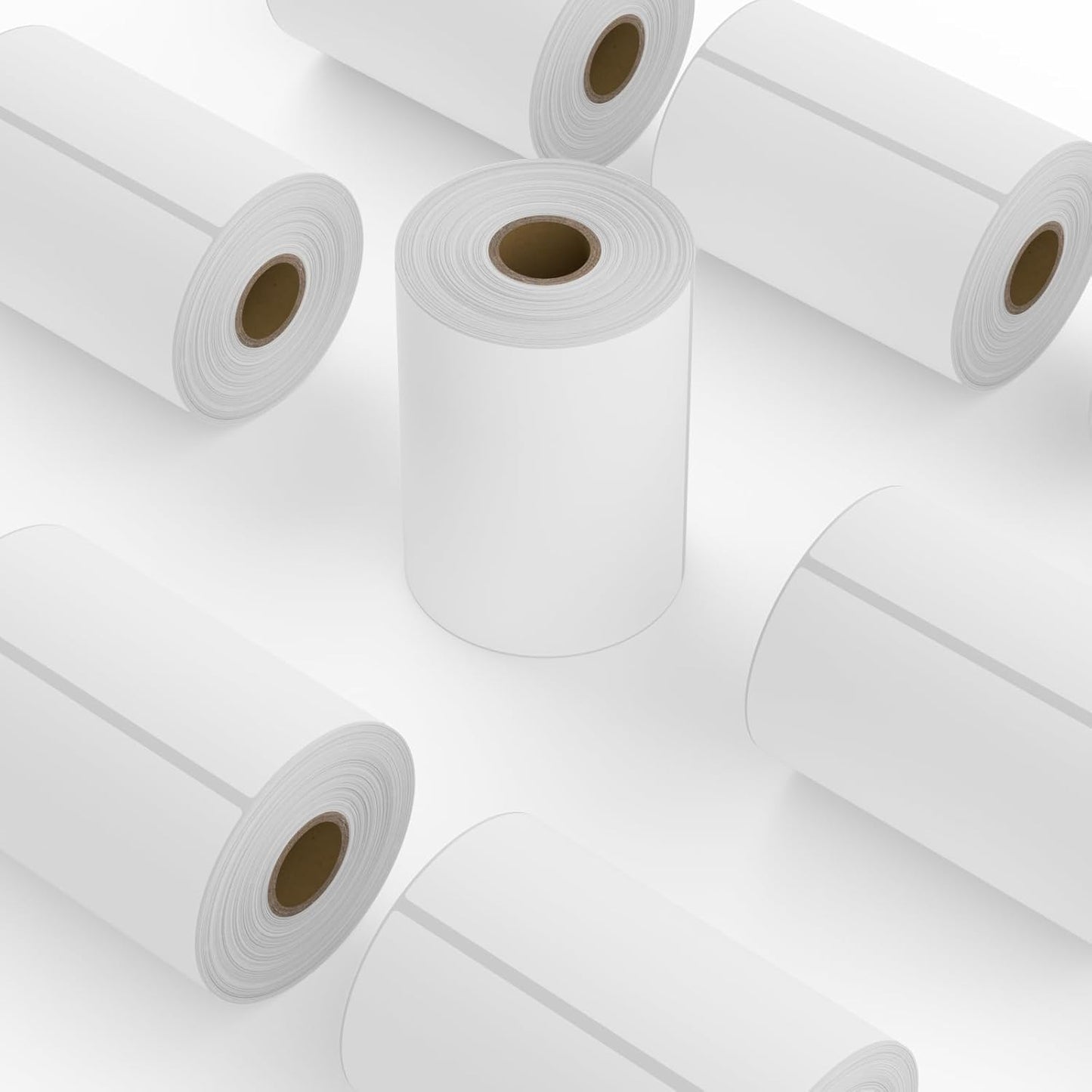 9527 Product 4x6 Blank Direct Thermal Shipping Labels for Zebra 2844 Zp-450 Zp-500 Zp-505,250 Labels/Roll,Total 80 Rolls