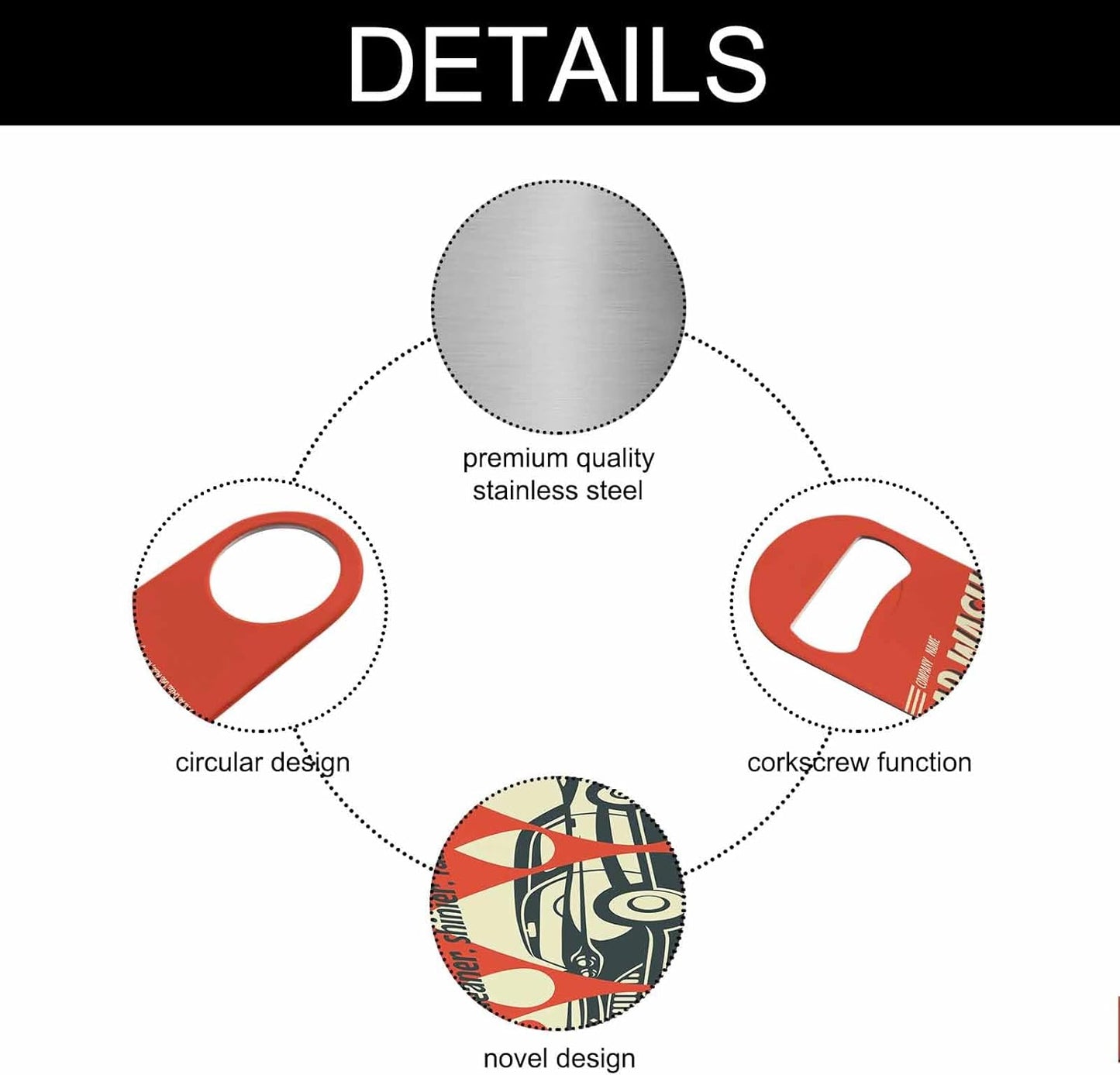 Retro Car Wash Sign Stainless Steel Bottle Opener Wash Cleaner Shinier Faster Full Service Vintage Auto Machine Flat Beer Bottle Opener Keychain for Home Kitchen Bar Restaurant Party Gift